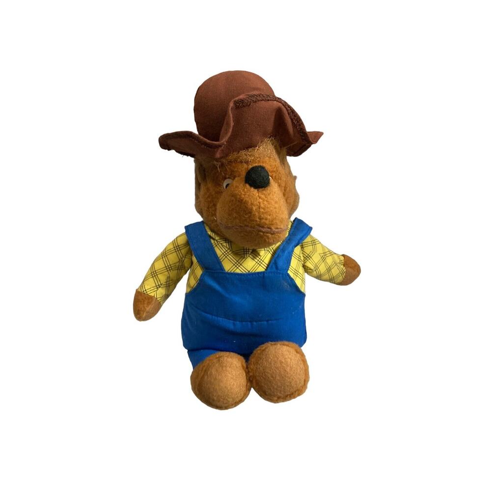 1982 Fisher-Price Toys Berenstain Bears Papa Plush 13" 778 Stuffed Bear Toy Doll
